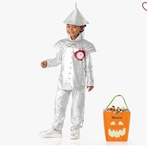 Pottery Barn Kids Tin Man Wizard of Oz costume 3T